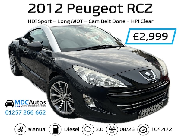 Used Peugeot RCZ 2012 for sale - 76149716: Photo 13