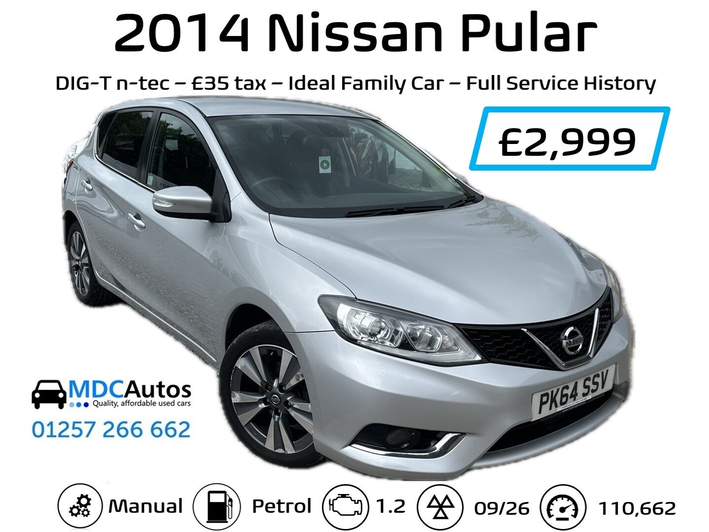 Used Nissan Pulsar 2014 for sale - 77917828: Photo 15