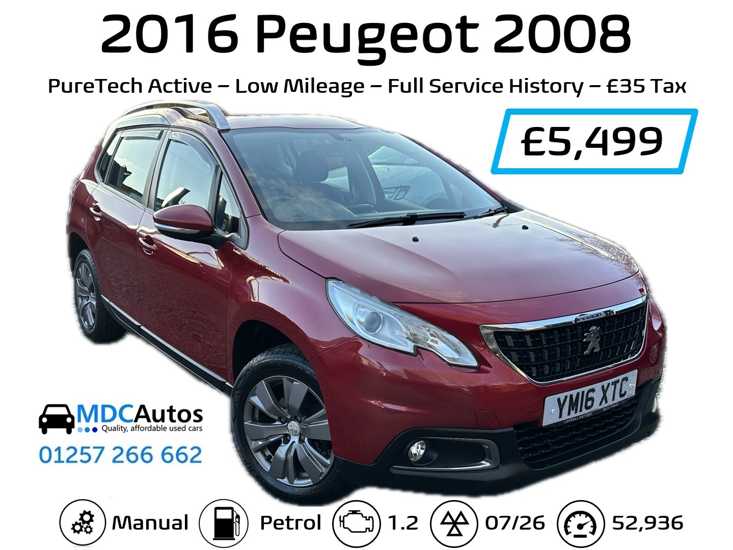 Used Peugeot 2008 2016 for sale - 76778146: Photo 13