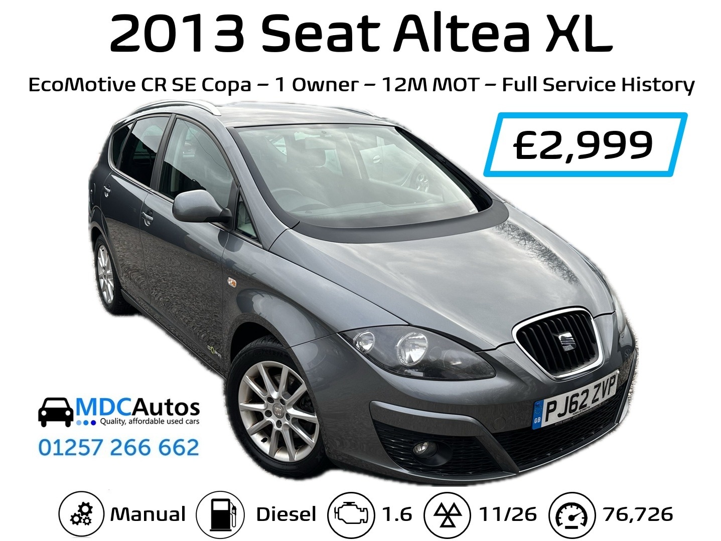 Used SEAT Altea XL 2013 for sale - 76464728: Photo 13