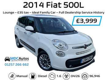 2014 (14) - 1.6 Multijet 105 Lounge 5dr [7 Seat], FULL DEALER HISTORY, CHEAP TAX, MOT