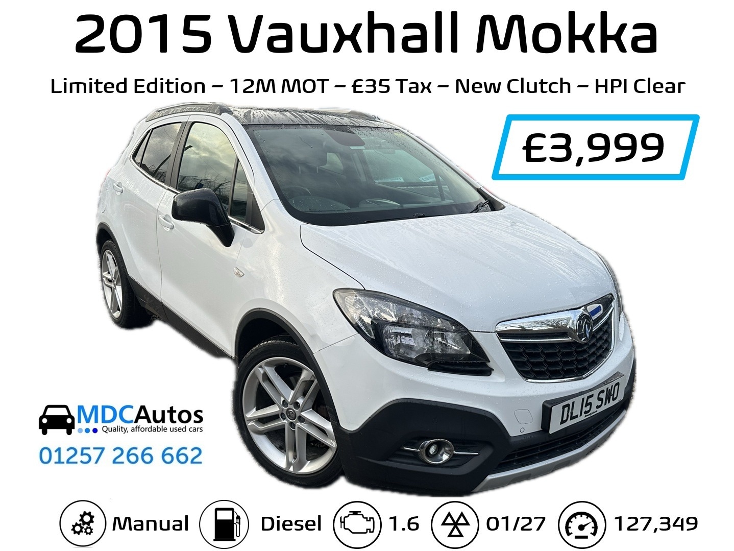 Used Vauxhall Mokka 2015 for sale - 77296594: Photo 13