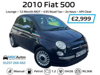 2010 (60) - 1.2 Lounge 3dr, 35 RAOD TAX, 12 MONTH MOT, HPI CLEAR, 2x KEYS, EW CD RCL