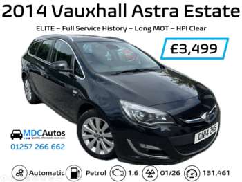 2014 (14) - 1.6i 16V Elite 5dr Auto, ESTATE AUTOMATIC, FULL HISTORY, LONG MOT, 2x KEYS