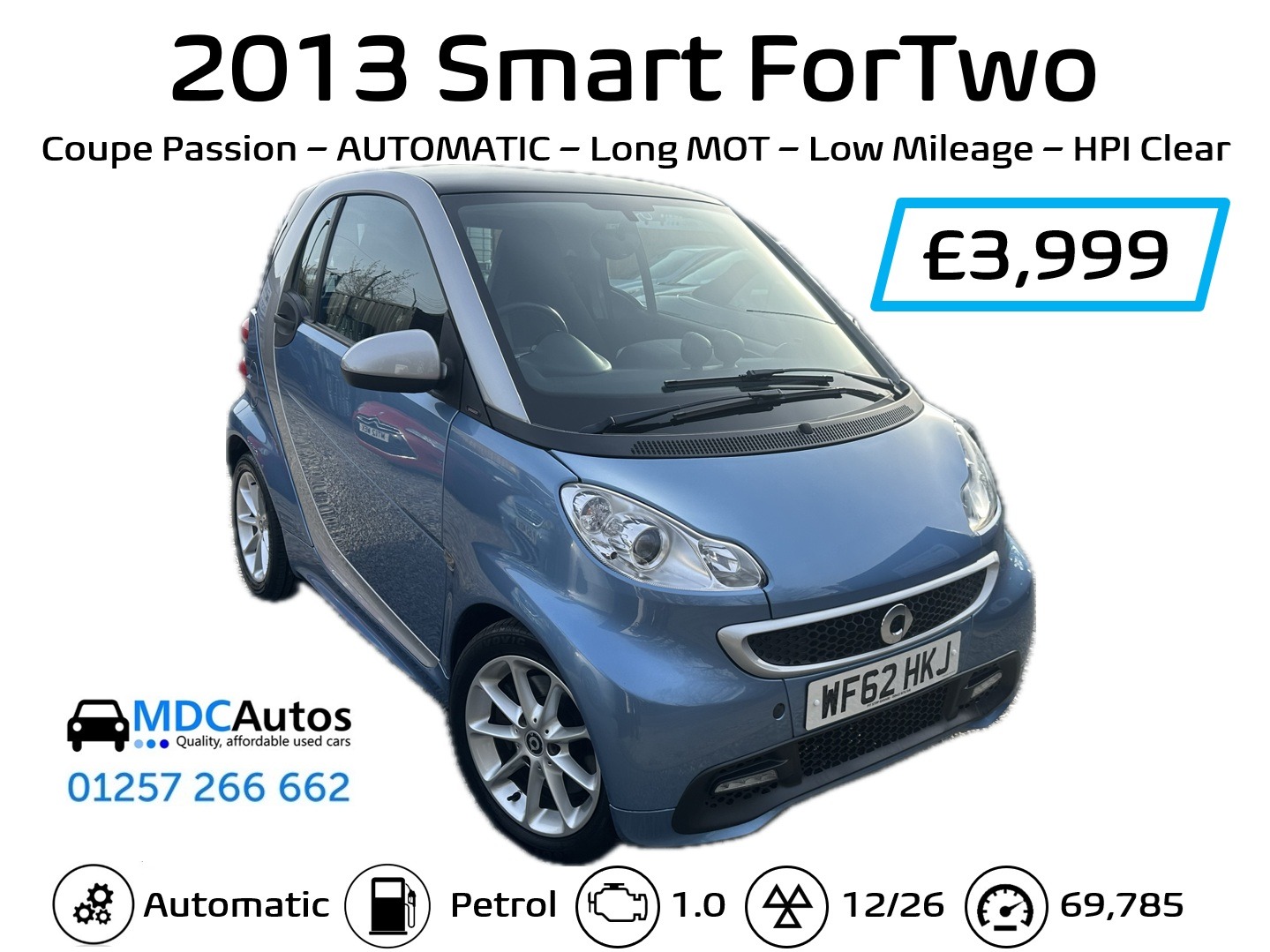 Used smart fortwo 2013 for sale - 77968992: Photo 14