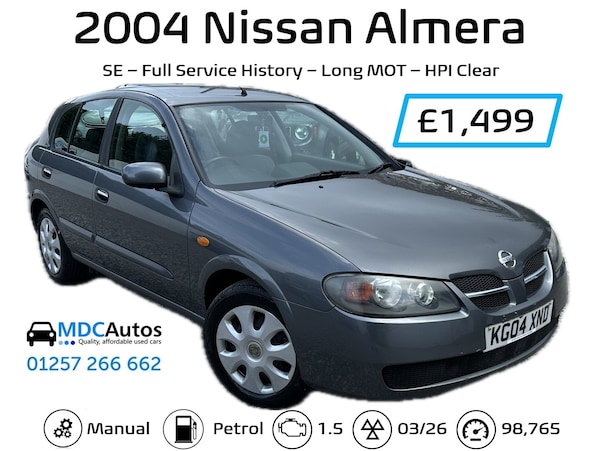 Used Nissan Almera 2004 for sale - 75512584: Photo 12