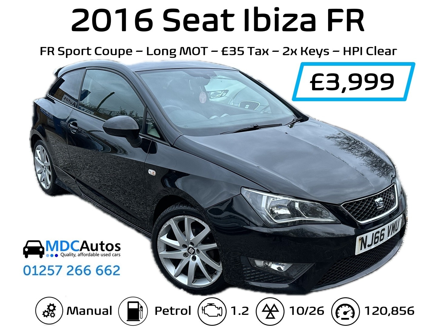 Used SEAT Ibiza 2016 for sale - 76466584: Photo 14