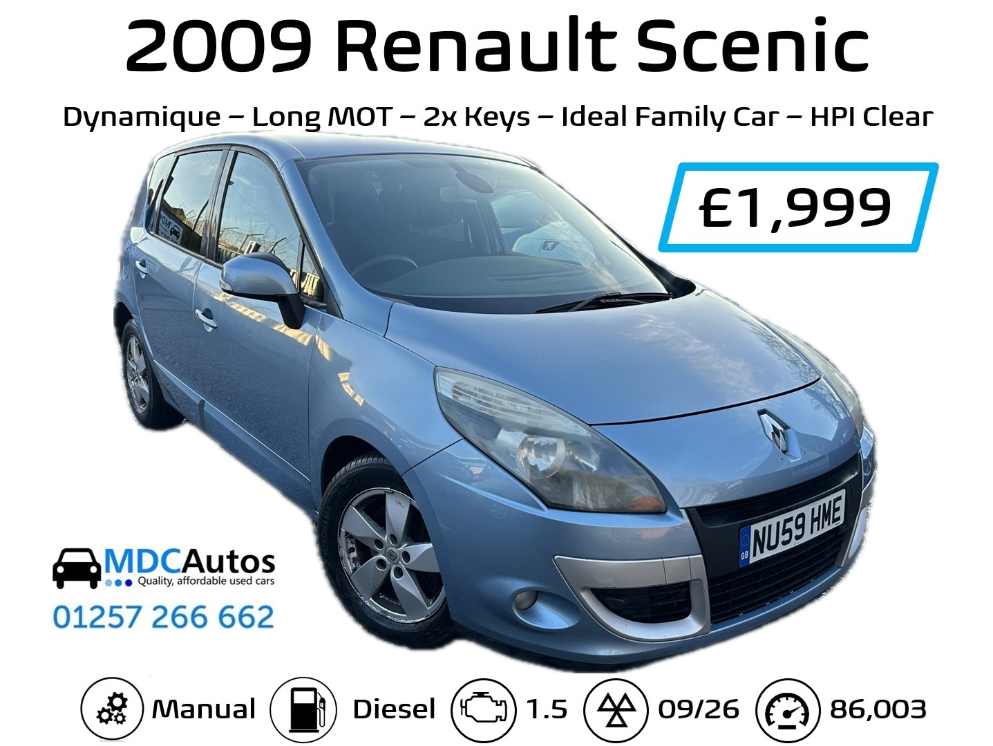 Used Renault Scenic 2009 for sale - 76959873: Photo 14