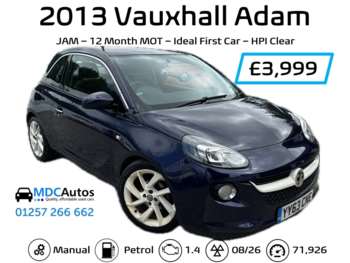 2013 (63) - 1.4i Jam 3dr, 12 MONTH MOT, FULL HISTORY, 2x KEYS, HPI CLEAR