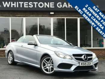 2015 (15) - 2.1 E250 CDI AMG Line (Premium) Cabriolet 2dr Diesel G-Tronic+ Euro 5 (s/s)