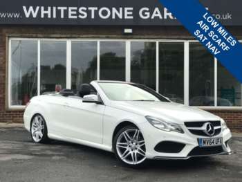 2014 (64) - 2.1 E250 CDI AMG Line Cabriolet 2dr Diesel G-Tronic+ Euro 5 (s/s) (204 ps)