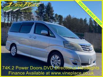 Toyota, Alphard 2007 (07) 2.4 Twin Sunroof Limited Edition 8 Seater with Cuervo Alloy Wheels 5-Door