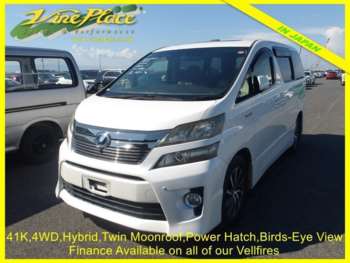 Used Toyota Vellfire 2012 for sale - 75411389: Photo