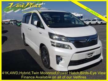 Used Toyota Vellfire 2012 for sale - 75411389: Photo