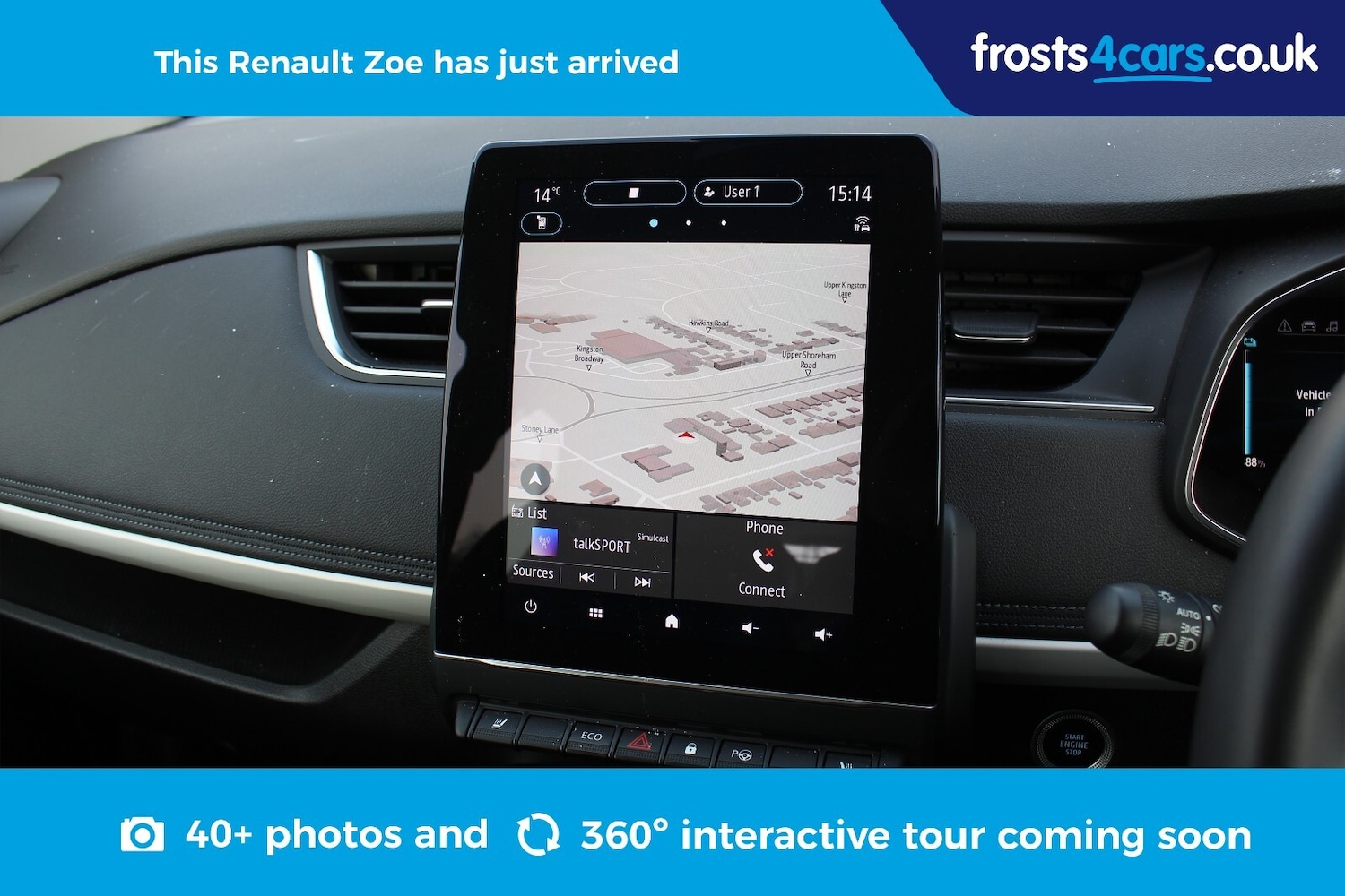 Used Renault Zoe 2022 for sale - 77934289: Photo 4