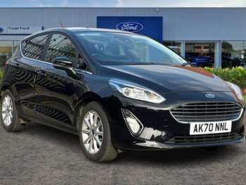 2021  - Ford Fiesta 1.0 EcoBoost Hybrid mHEV 125 Titanium 5dr with Rear Parking Sensors Manual
