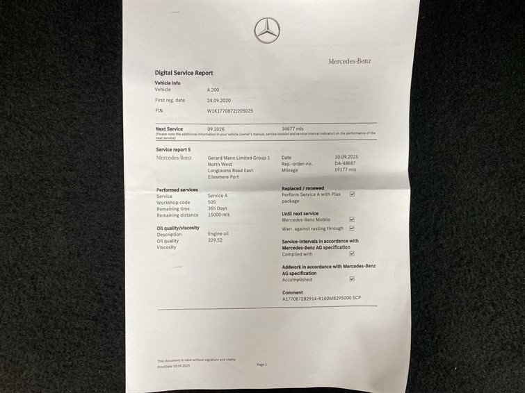 Used Mercedes-Benz A-Class 2020 for sale - 77239222: Photo 52