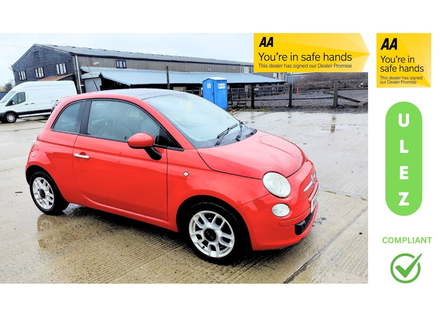Used Fiat 500 2010 for sale - 77271909: Photo 1