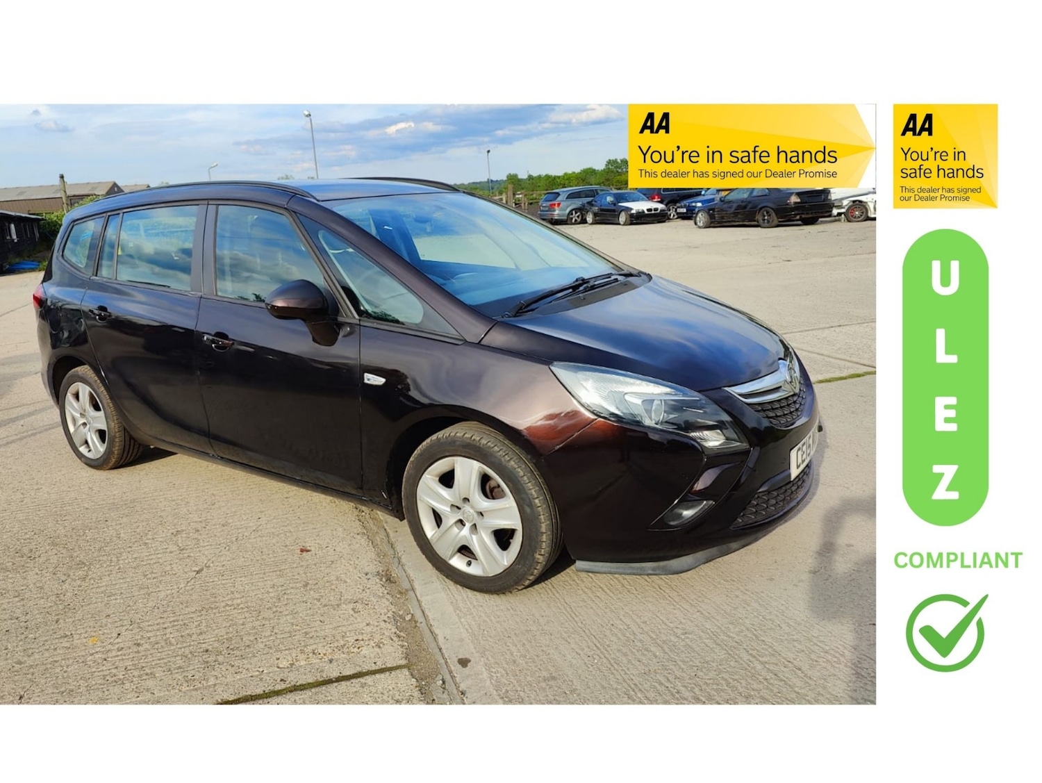 Used Vauxhall Zafira 2015 for sale - 76156650: Photo 1