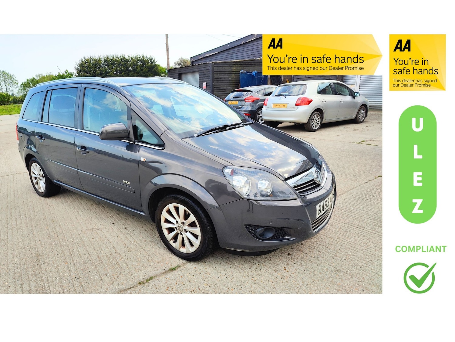 Used Vauxhall Zafira 2013 for sale - 76104899: Photo 1