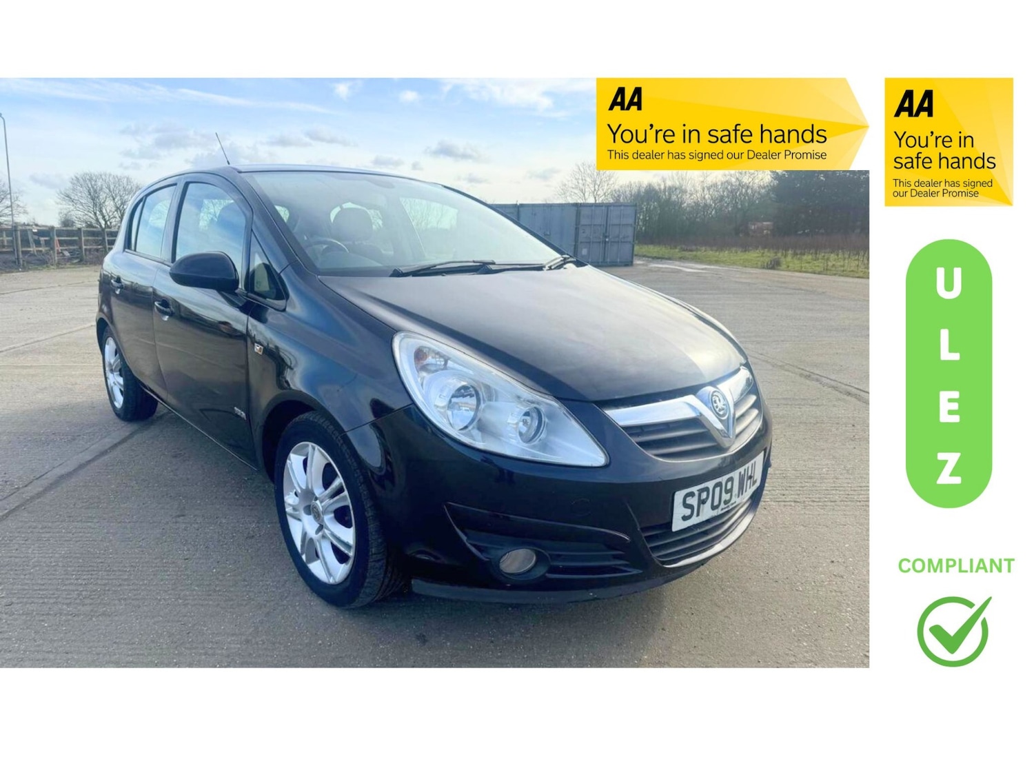 Used Vauxhall Corsa 2009 for sale - 77059112: Photo 1