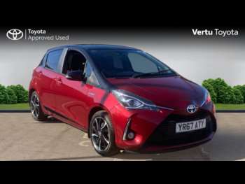 2017 (67) - 1.5 Hybrid Red Bi-tone 5dr CVT Hybrid Hatchback