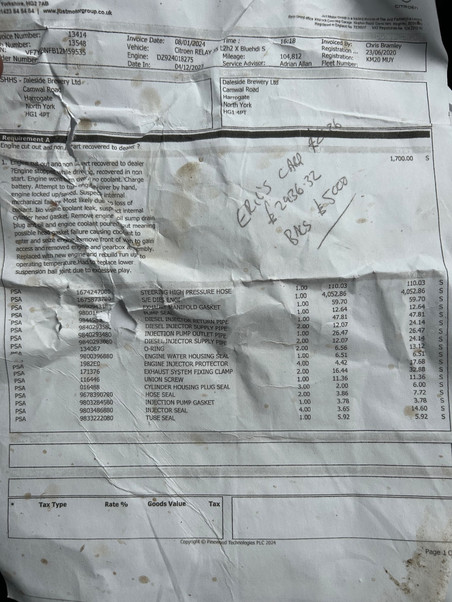 Used Citroen Relay 2020 for sale - 76534534: Photo 12