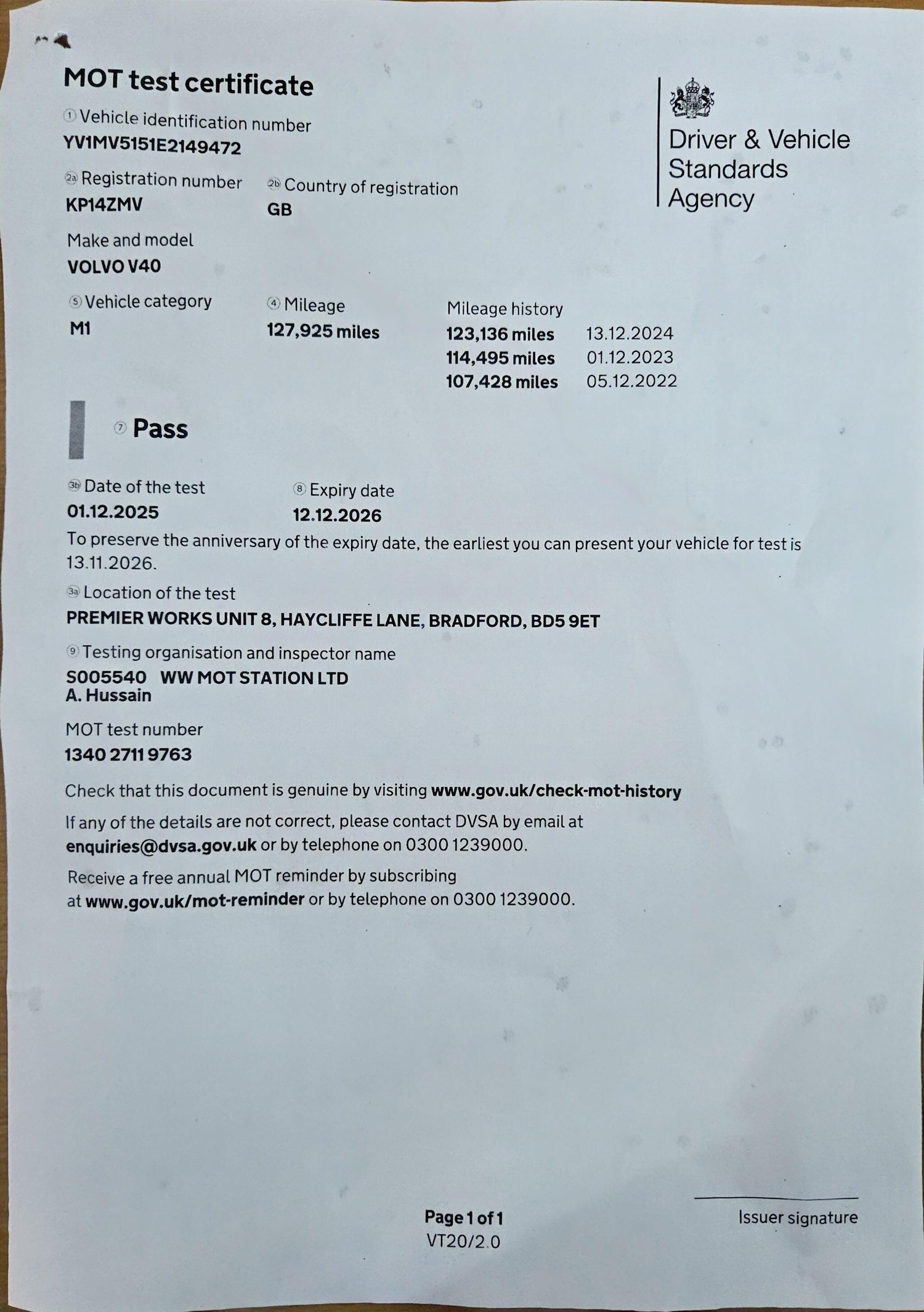 Used Volvo V40 2014 for sale - 77193186: Photo 47