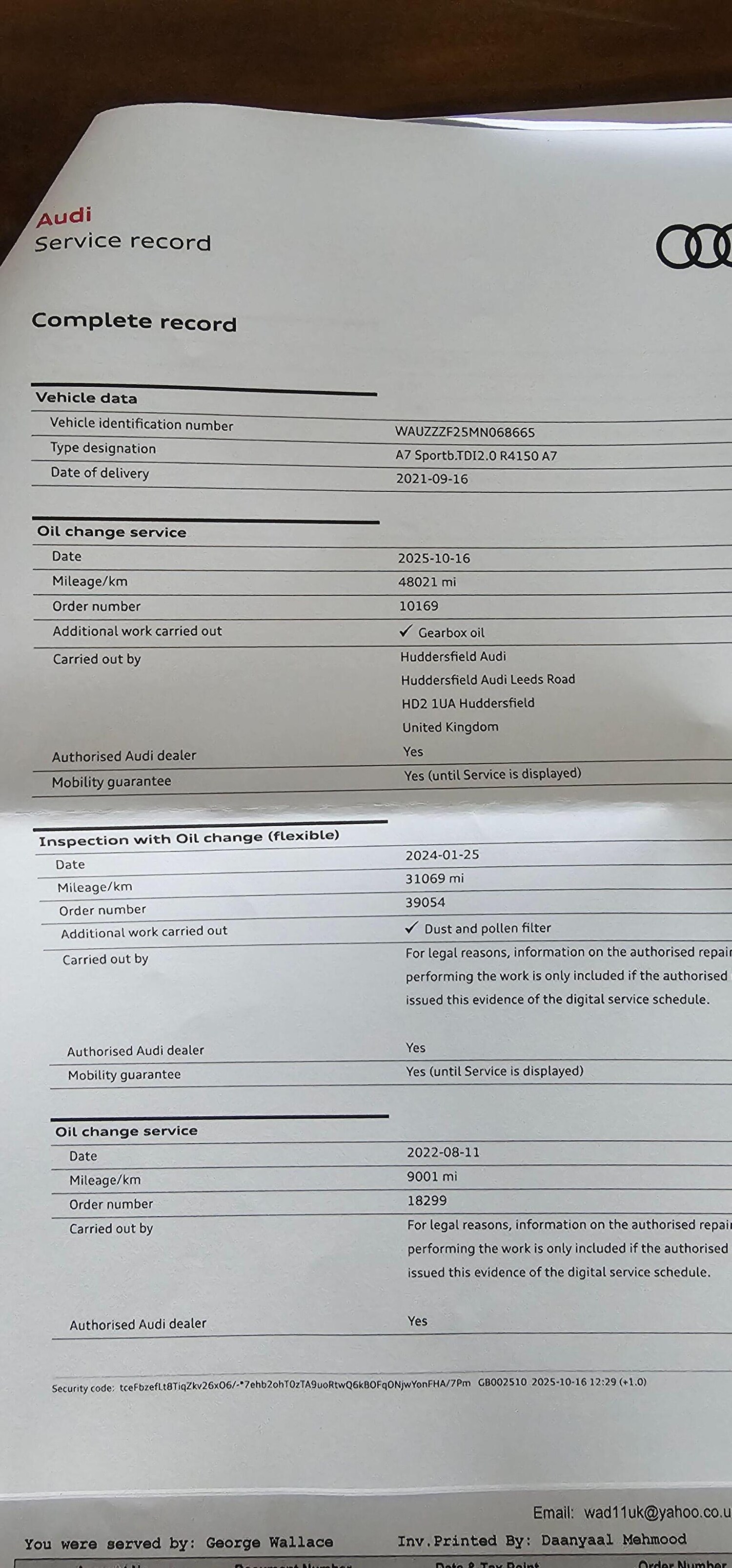 Used Audi A7 2021 for sale - 77721267: Photo 42