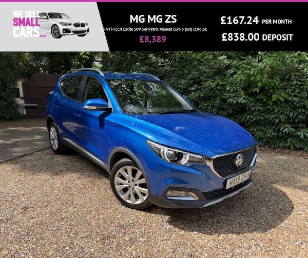 Used MG MG ZS 2019 for sale - 75699894: Photo 1