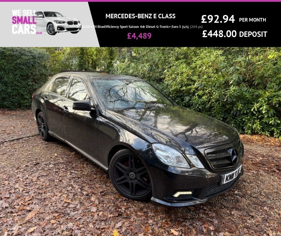 Used Mercedes-Benz E Class 2011 for sale - 76941568: Photo 1