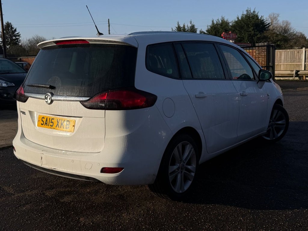 Used Vauxhall Zafira 2015 for sale - 77673475: Photo 4