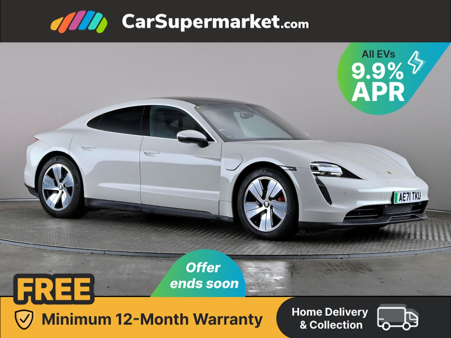 Used Porsche Taycan 2021 for sale - 76558072: Photo 1