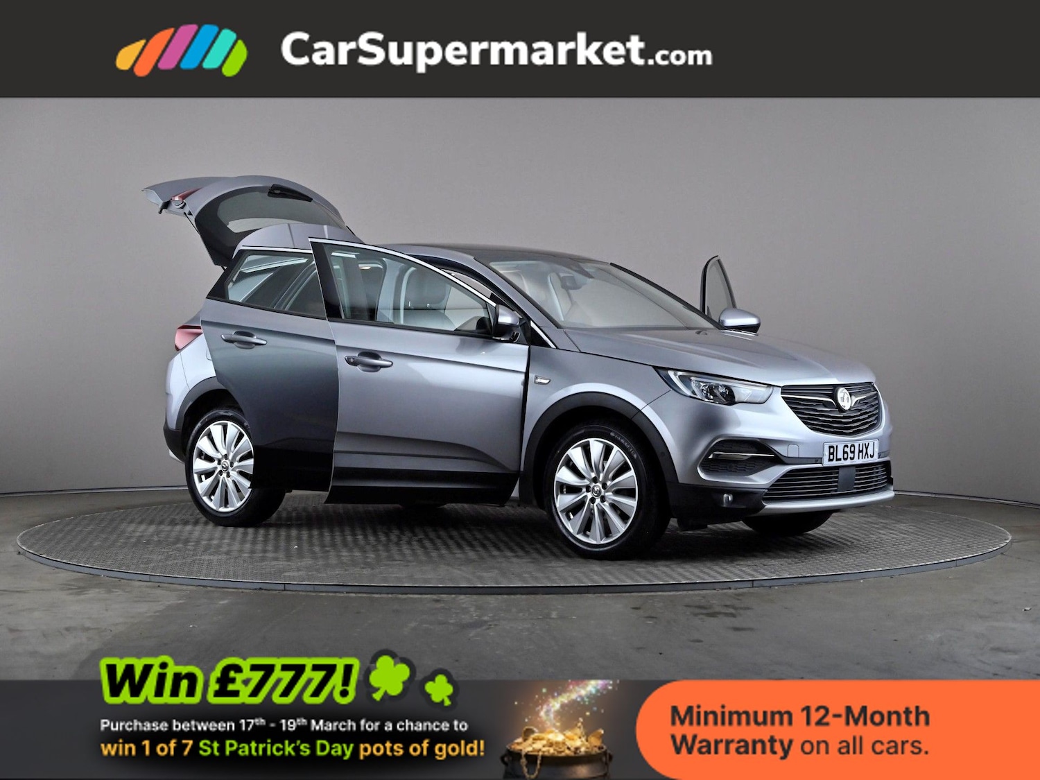 Used Vauxhall Grandland X 2020 for sale - 77935570: Photo 8