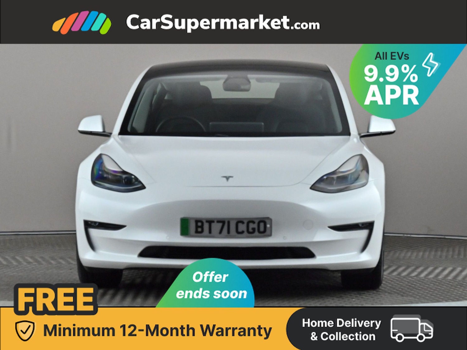 Used Tesla Model 3 2021 for sale - 76342231: Photo 2