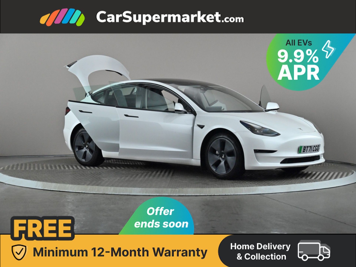 Used Tesla Model 3 2021 for sale - 76342231: Photo 9