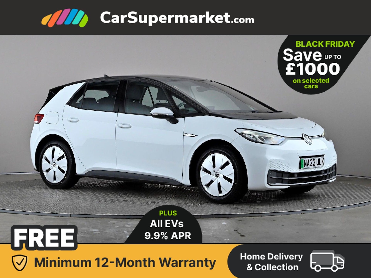 Used Volkswagen ID.3 2022 for sale - 76685686: Photo 1