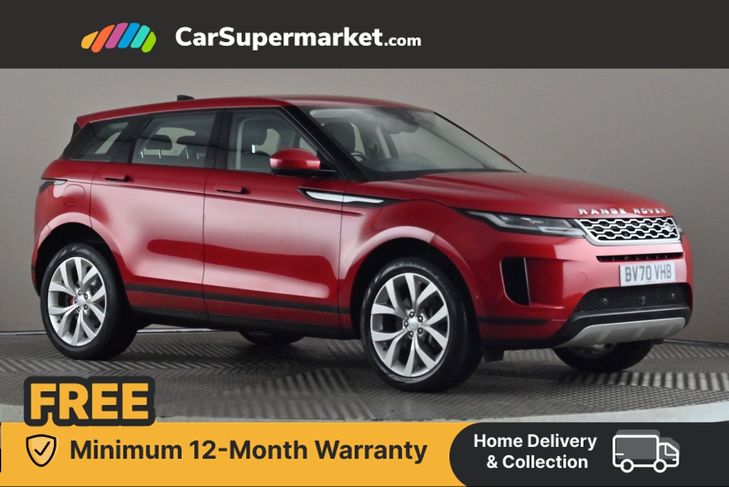 Used Land Rover Range Rover Evoque 2020 for sale - 76546250: Photo 1