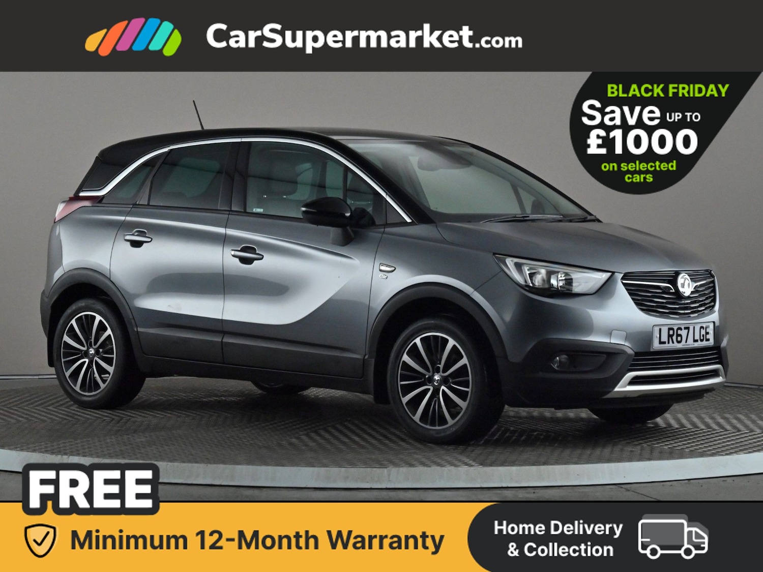 Used Vauxhall Crossland X 2017 for sale - 76711852: Photo 1