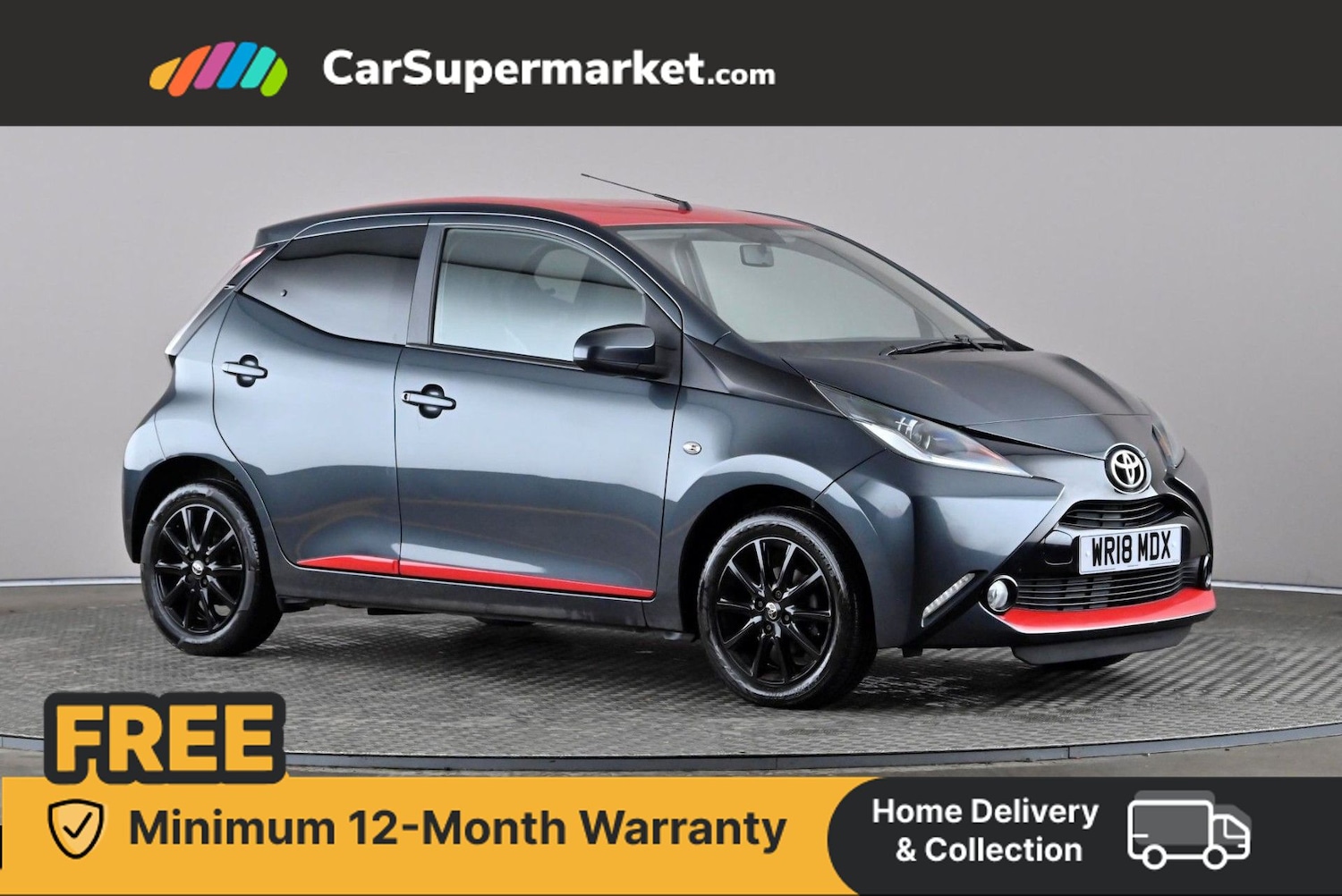 Used Toyota AYGO 2018 for sale - 76342200: Photo 1