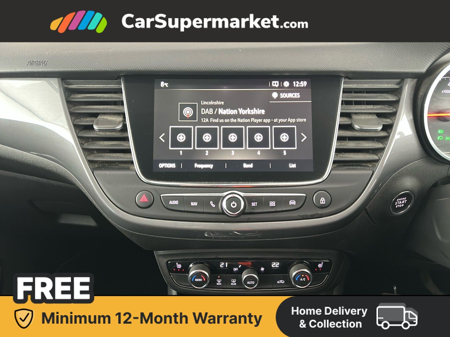 Used Vauxhall Crossland 2022 for sale - 77571047: Photo 16