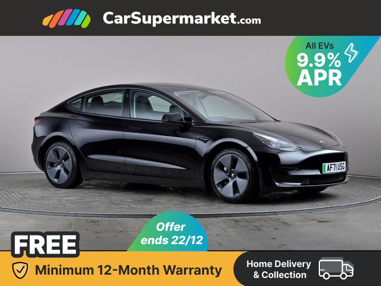 Used Tesla Model 3 2021 for sale - 76774625: Photo 1