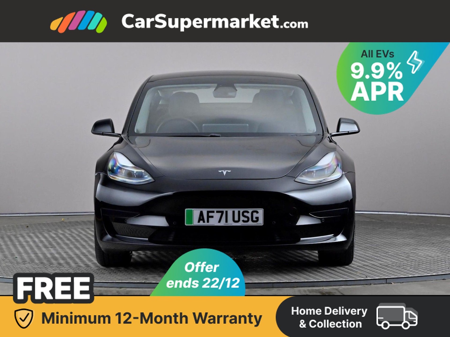 Used Tesla Model 3 2021 for sale - 76774625: Photo 2