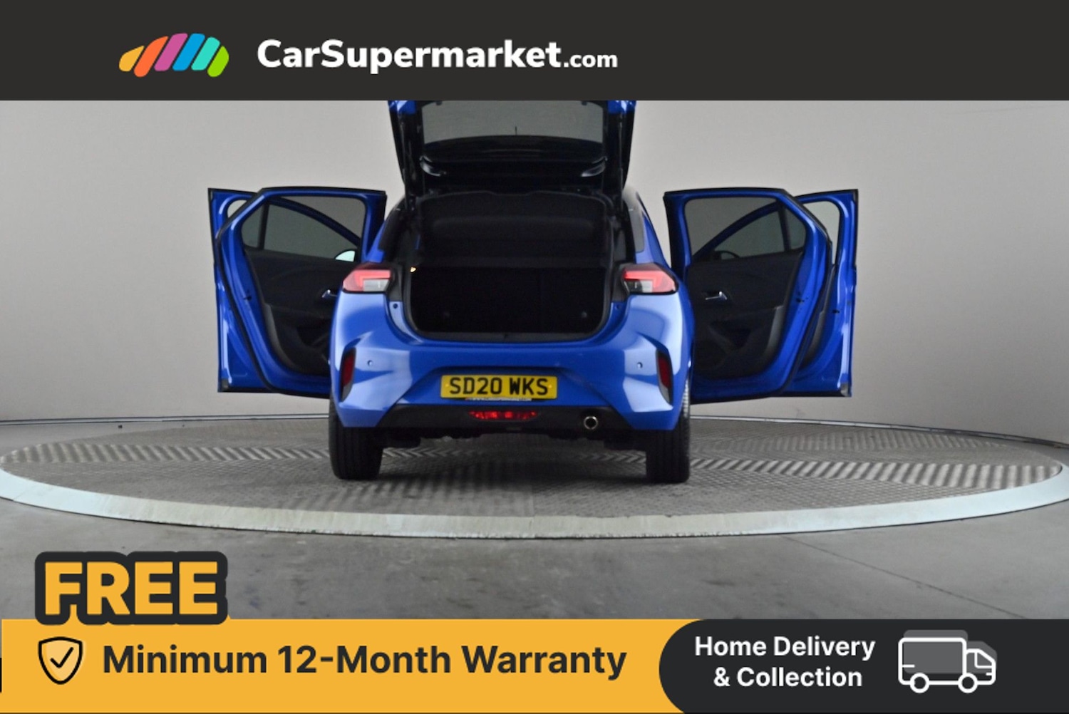 Used Vauxhall Corsa 2020 for sale - 76723873: Photo 11