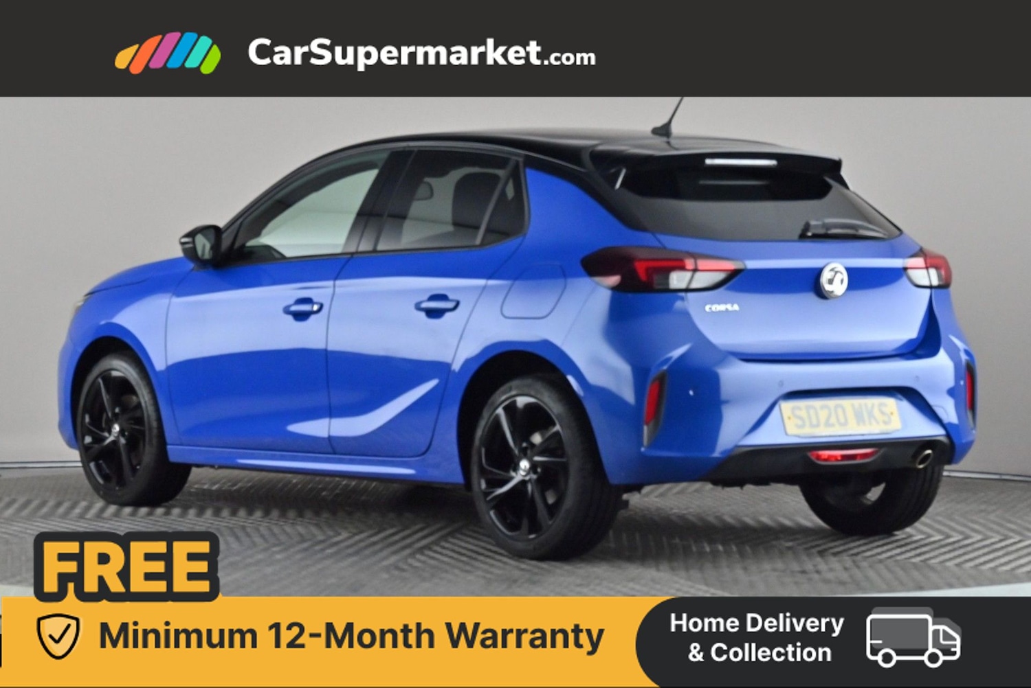 Used Vauxhall Corsa 2020 for sale - 76723873: Photo 4