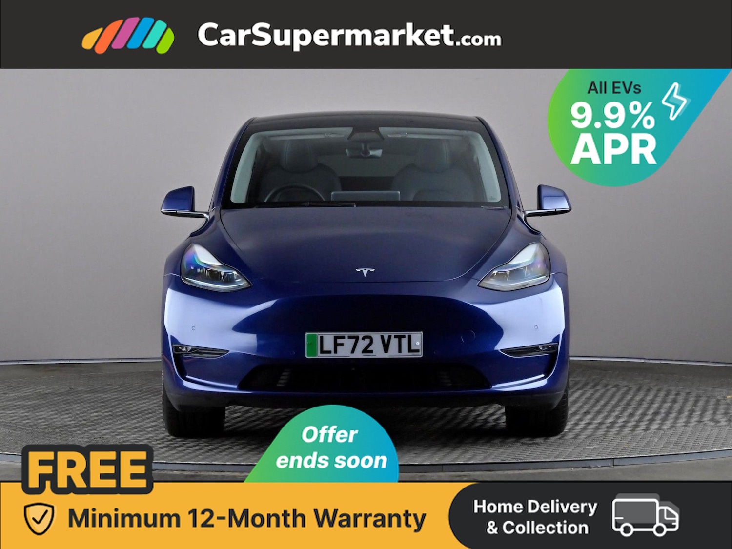 Used Tesla Model Y 2022 for sale - 76385434: Photo 2
