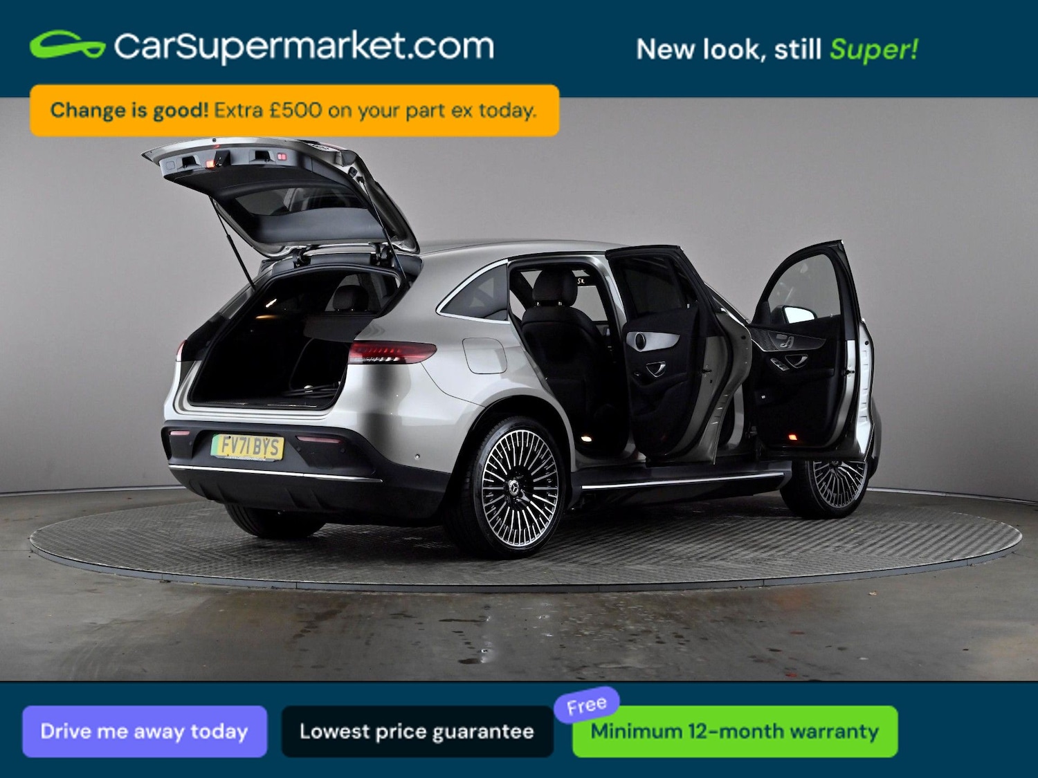 Used Mercedes-Benz EQC 2021 for sale - 78201731: Photo 13