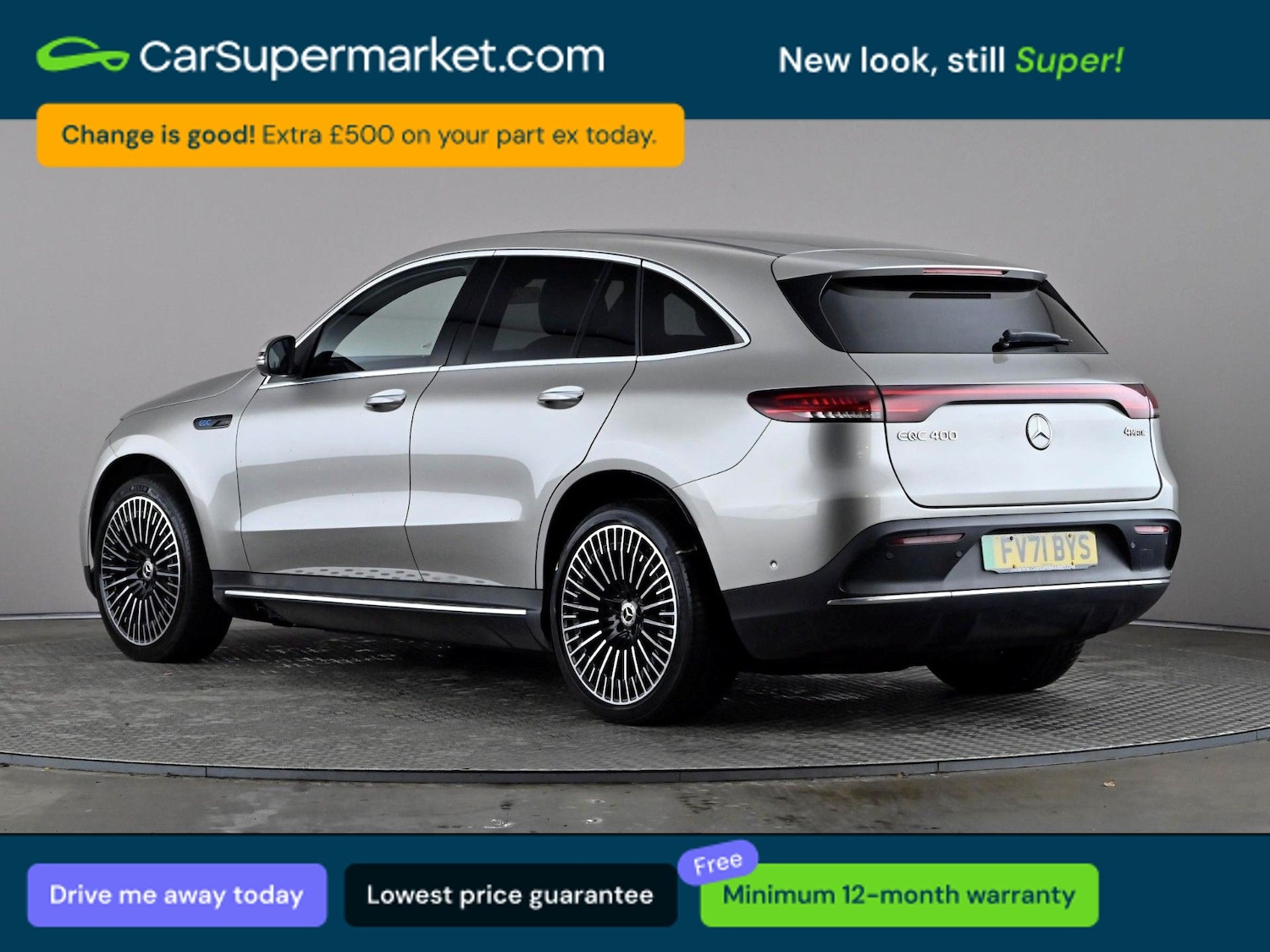 Used Mercedes-Benz EQC 2021 for sale - 78201731: Photo 2