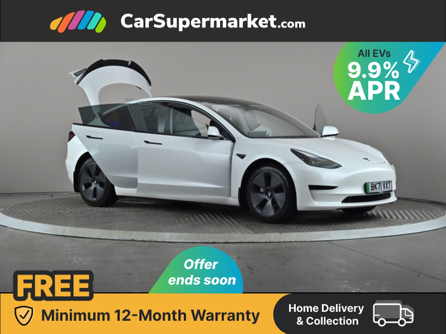 Used Tesla Model 3 2021 for sale - 76395229: Photo 9