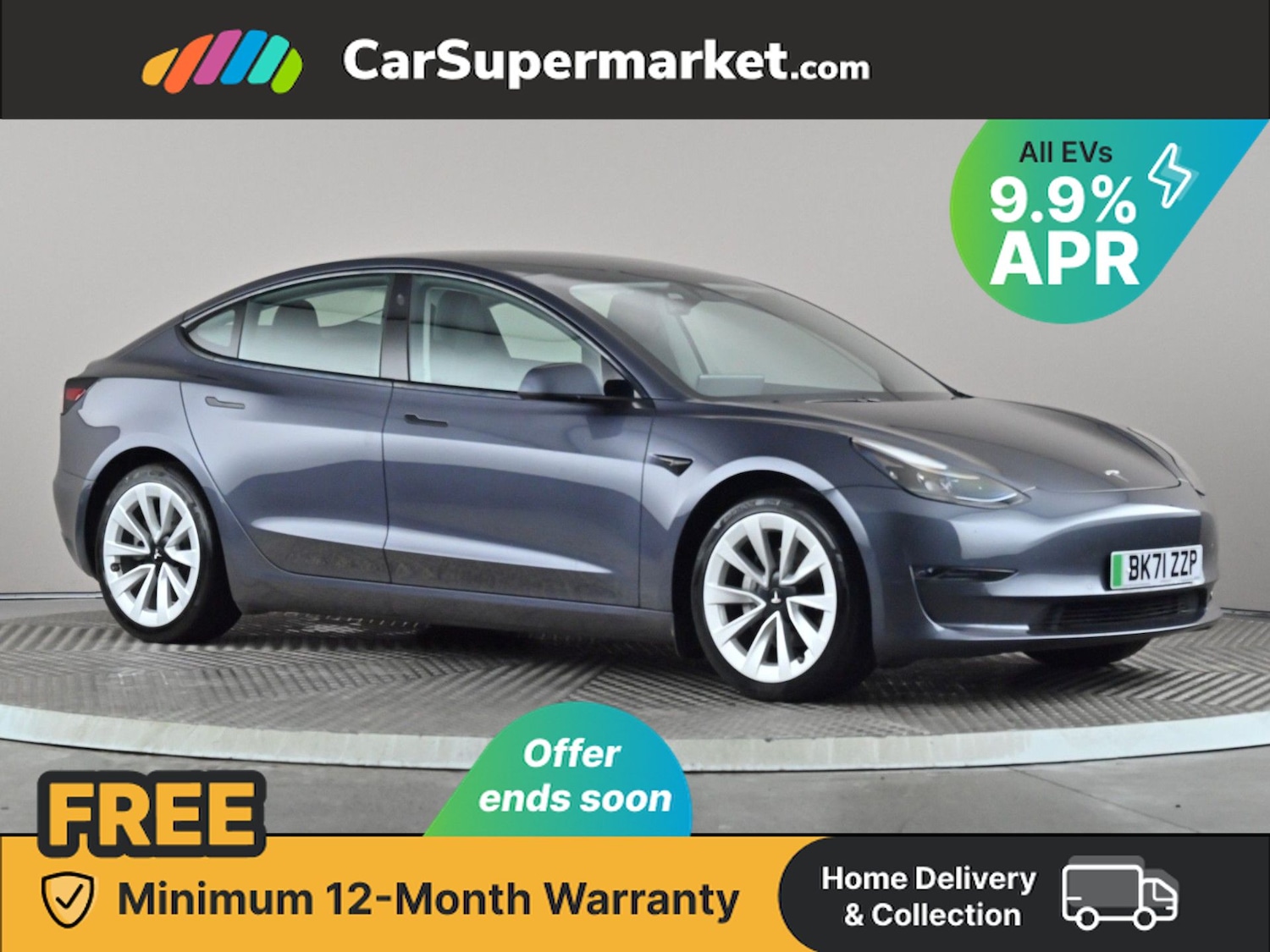 Used Tesla Model 3 2021 for sale - 76342093: Photo 1